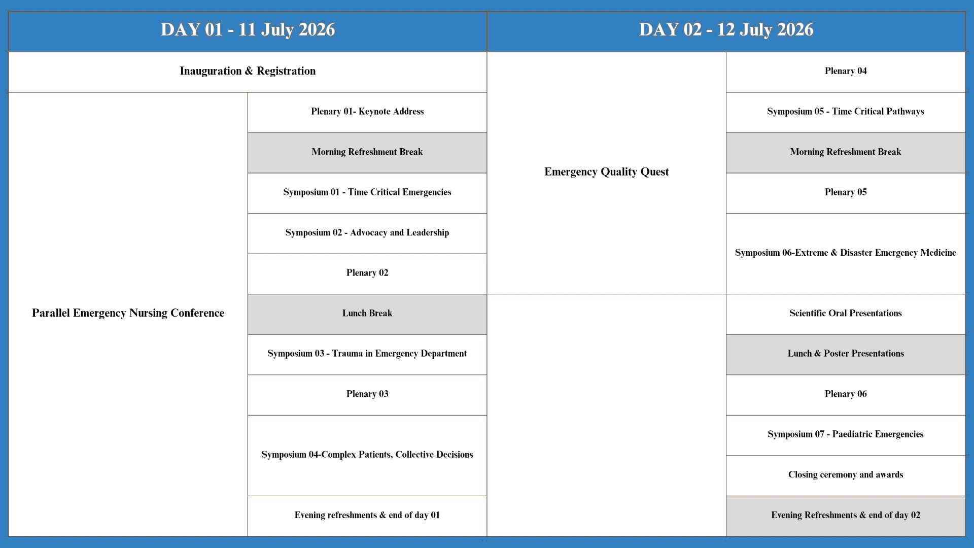 AAC 2026 Workshops Schedule