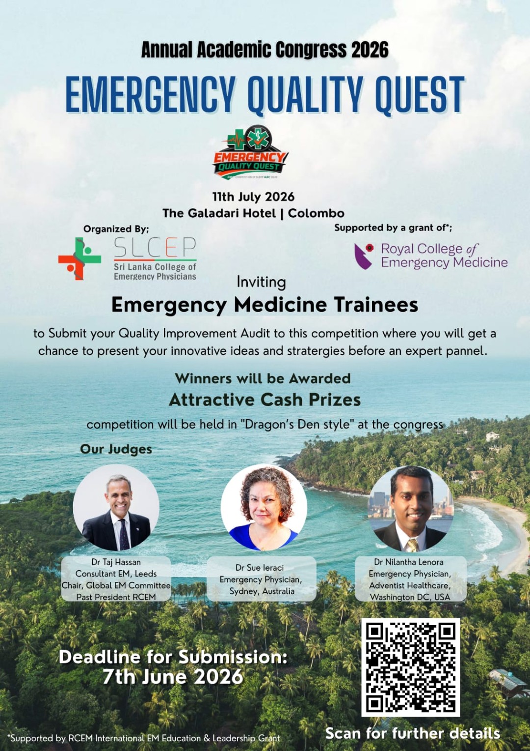 Emergency Quality Quest 2026 Poster