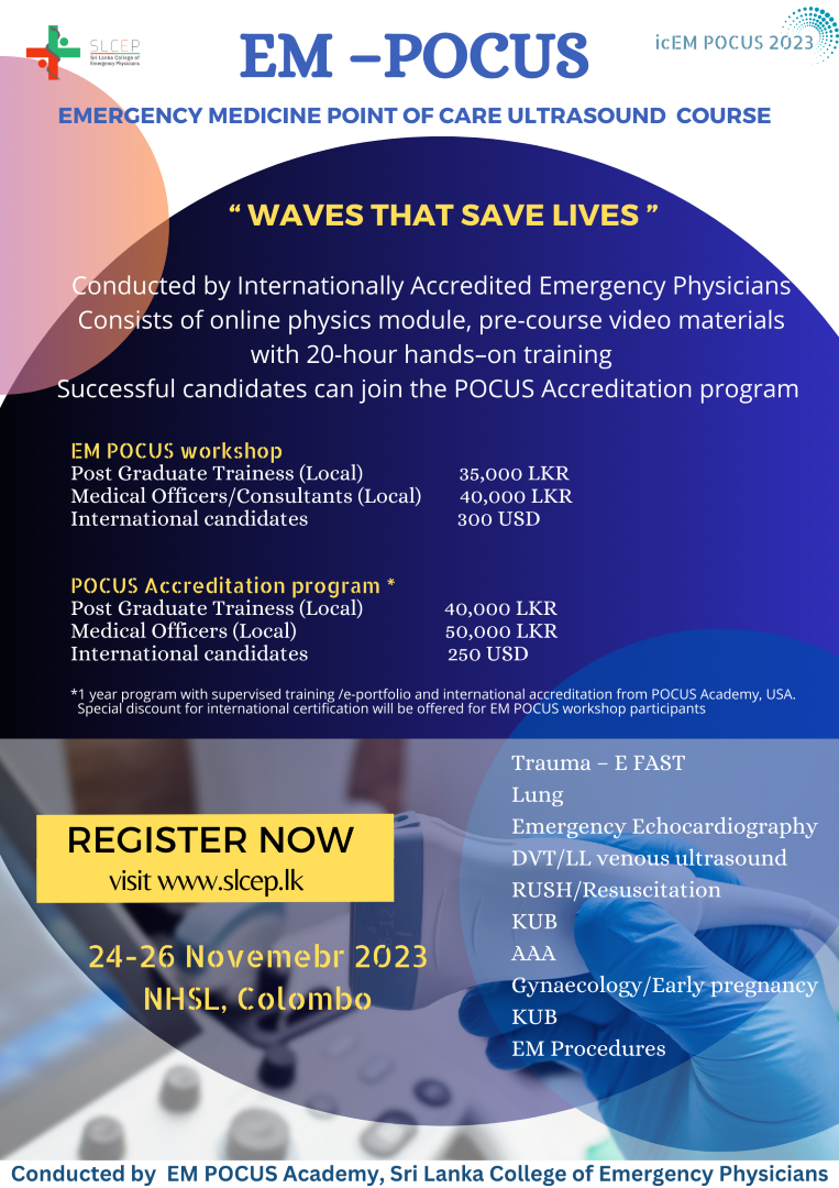 icEM POCUS 2023 Post Congress Workshop 2